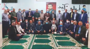 دیدار فرمانده سپاه شهرستان البرز با جمعی از پیشکسوتان سپاه این شهرستان