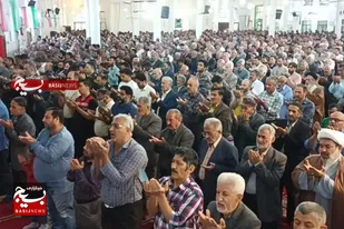 نماز عیدسعید فطر در دامغان اقامه شد+فیلم