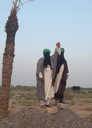 200 هنرمند واقعه غدیر را در عنبرآباد باز سازی کردند