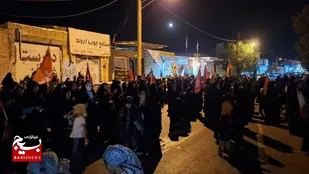 بانوان گتوند با فرزندان، حماسه شبانه می&zwnj;آفرینند