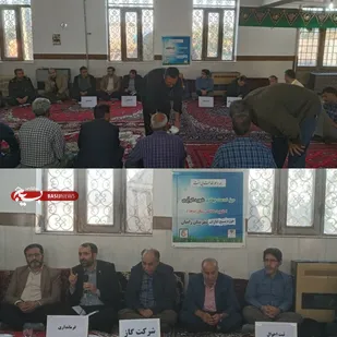 برگزاری میز خدمت جهادی در روستای محروم دریا به مناسبت هفته بسیج