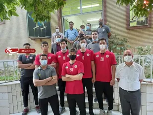 کادر فنی تیم ملی هندبال نوجوانان در انتخابات شرکت کردند