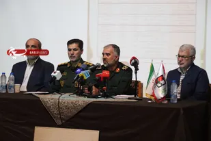 نشست خبری سردار حسینی با خبرنگاران و اصحاب رسانه برگزار شد