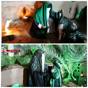 شروع مجالس نمایشی شهادت امام علی (ع) توسط کانون بسیج هنرمندان ناحیه امام حسین(ع)اهواز