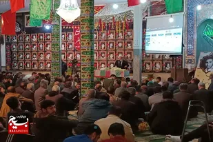 یادواره ۸۸ شهید کوی خضر همدان برگزار شد