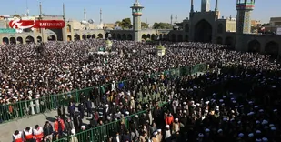 مراسم تشییع پیکر آیت&zwnj;الله صافی گلپایگانی برگزار شد