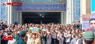 باز هم حسینیه ثارالله کرمان، آغوش گشود برای شهیدی که بی&zwnj;صدا زیست و با شکوه رفت