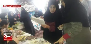 برگزاری جشنواره غذا و بازارچه تنقلات سالم در روستای ابرسج شاهرود+ تصاویر و فیلم