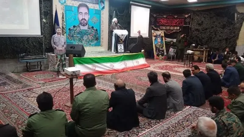 مراسم سالگرد شهید والامقام اسماعیل چراغی در گلستان شهدای زرین شهر برگزار شد.