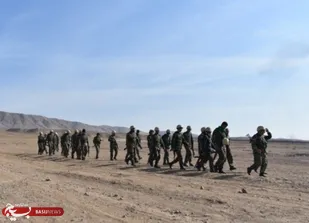 راهپیمایی بردبلند پایوران سپاه مالک اشتر مشهد برگزار شد