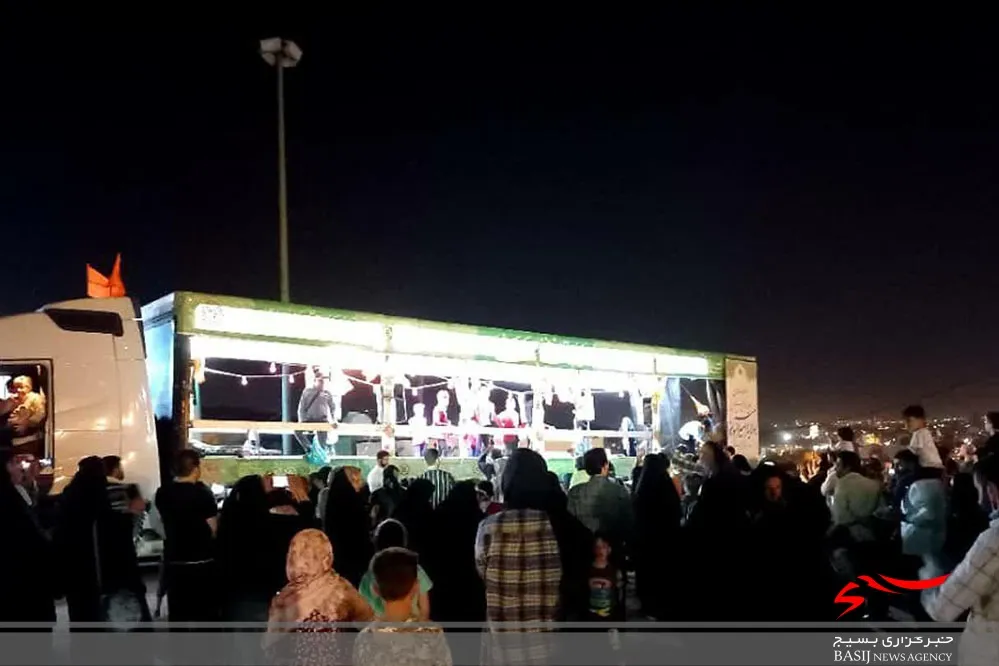 جشن غدیر در جوار عبادتگاه حضرت خضر نبی(ع)