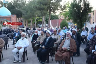 مراسم بزرگداشت شهدای ترور و هفته افشای حقوق بشر آمریکایی در گلزار شهدای شاهرود