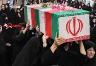 ورود پیکر مطهر ۳۴ شهید گمنام دفاع مقدس به همدان
