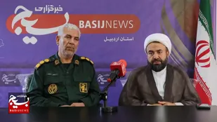 فیلم| حضور حجت الاسلام عابدی مسئول دفتر نمایندگی ولی فقیه سپاه حضرت عباس علیه&zwnj;السلام استان اردبیل در خبرگزاری بسیج