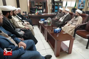 دیدار مسئول نهاد رهبری دانشگاه بوعلی با مسئول نمایندگی ولی فقیه در سپاه استان همدان