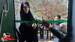 افتتاح حوزه بسیج دانش آموزی حضرت زینب (س) در بجستان
