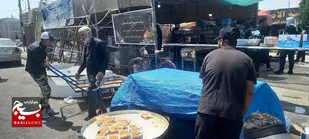 مواکب محبین الائمه و احباب الرضا علیهم السلام در خدمت زایرین2