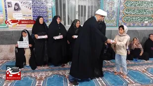 تجلیل از بانوان موفق در روز پرستار توسط حوزه مقاومت بسیج خواهران گتوند