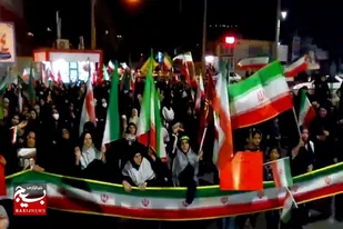 طنین شعار &laquo;مرگ&zwnj; بر&zwnj; آمریکا و اسرائیل&raquo; در خیابان&zwnj;های اسدآباد