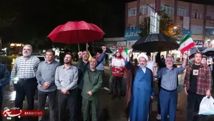 حضور مجاهدین عرصه رسانه پایگاه بعثت در عمیات خیابان شهرستان گنبد/تصاویر
