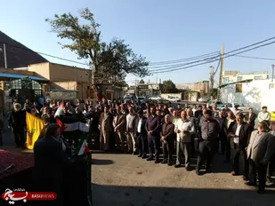 حمایت اهالی روستای بیدگنه از مردم مظلوم فلسطین
