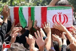 استقبال مردم بردسکن از پیکر مطهر شهید گمنام