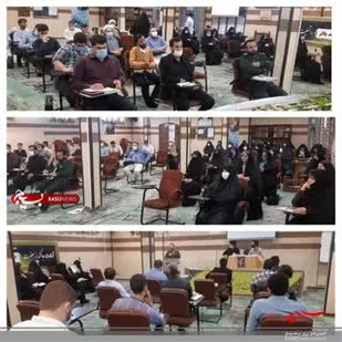 نشست شورای جهادی ناحیه امام رضا (ع)
