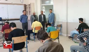 برگزاری مرحله دوم آزمون سراسری در خواف با حضور ۱۵۵۶ داوطلب
