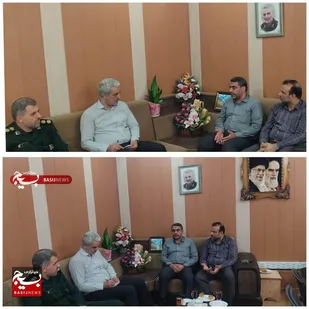 فرمانده سپاه ناحیه گرمسار با مدیر آموزش و پرورش دیدار کرد