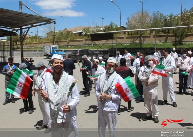تجلیل از کارگران جهادگر در استان چهارمحال و بختیاری