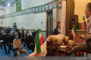 همایش پیشکسوتان و راویان دفاع مقدس شهرستان فامنین