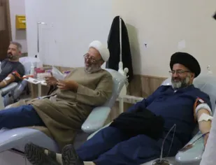 ارائه خدمات جهادی و اهدای خون در سراسر استان