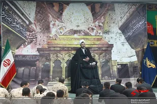 برپایی مجلس عزاداری در لشکر 17 امام علی بن ابیطالب(ع)