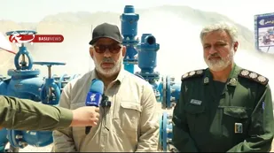 افتتاح پروژه آبرسانی به ۵۰ روستای محروم اندیکا توسط قرارگاه جهاد سازندگی سپاه خوزستان
