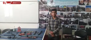 ضایعات و دورریختنی هایی که با خلاقیت جوان مبتکر خوسفی به وسایل کاربردی و باارزش تبدیل می شوند