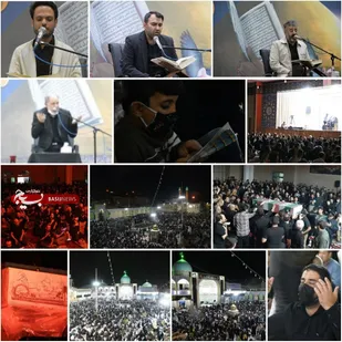 میزبانی پیشوایی ها از شهید گمنام در شب دوم قدر