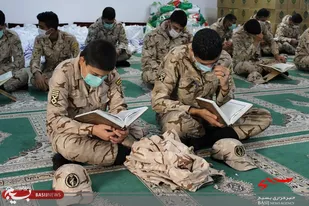 محفل انس با قرآن کریم در سپاه خلیل آباد