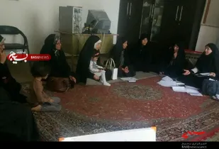 سرکشی فرمانده حوزه حضرت مریم(س) کبودراهنگ از فعالیت&zwnj;های پایگاه بسیج قائم