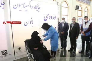 تزریق واسکن کرونا به کارکنان سازمان بهشت زهرا(س)