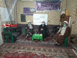 جلسه قرارگاه حافظان سلامت مجتمع مسکونی رضوان&nbsp; با حضور امام جمعه محترم شهرستان آران وبیدگل