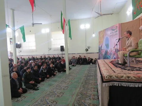 یادواره شهدای روستای حسین آباد شهرستان زرندیه
