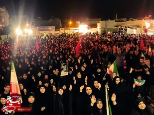 نزدیک به ۱۲۰ شب حضور؛ میدان فجر همچنان در مدار حسین(ع)