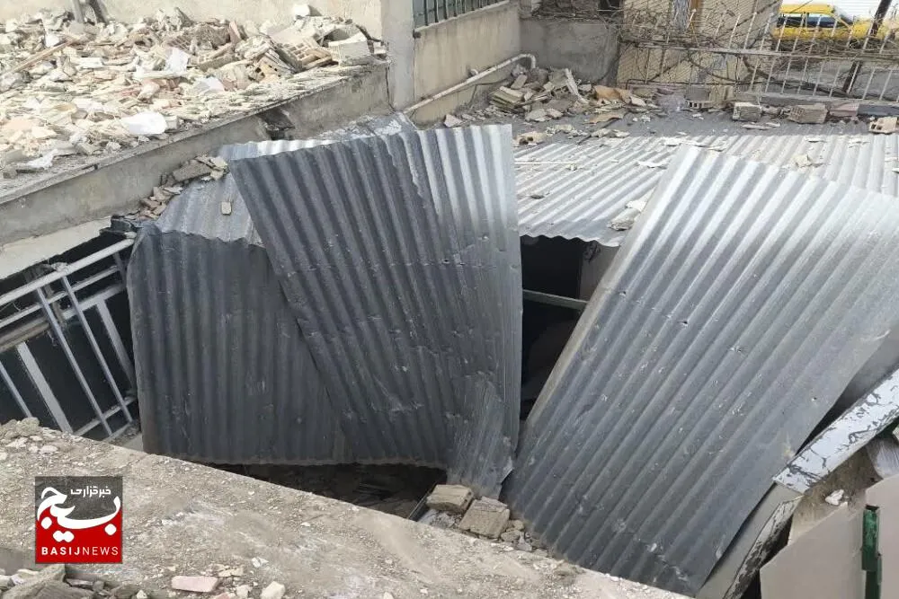 انفجار گاز در محله پارک ملایر