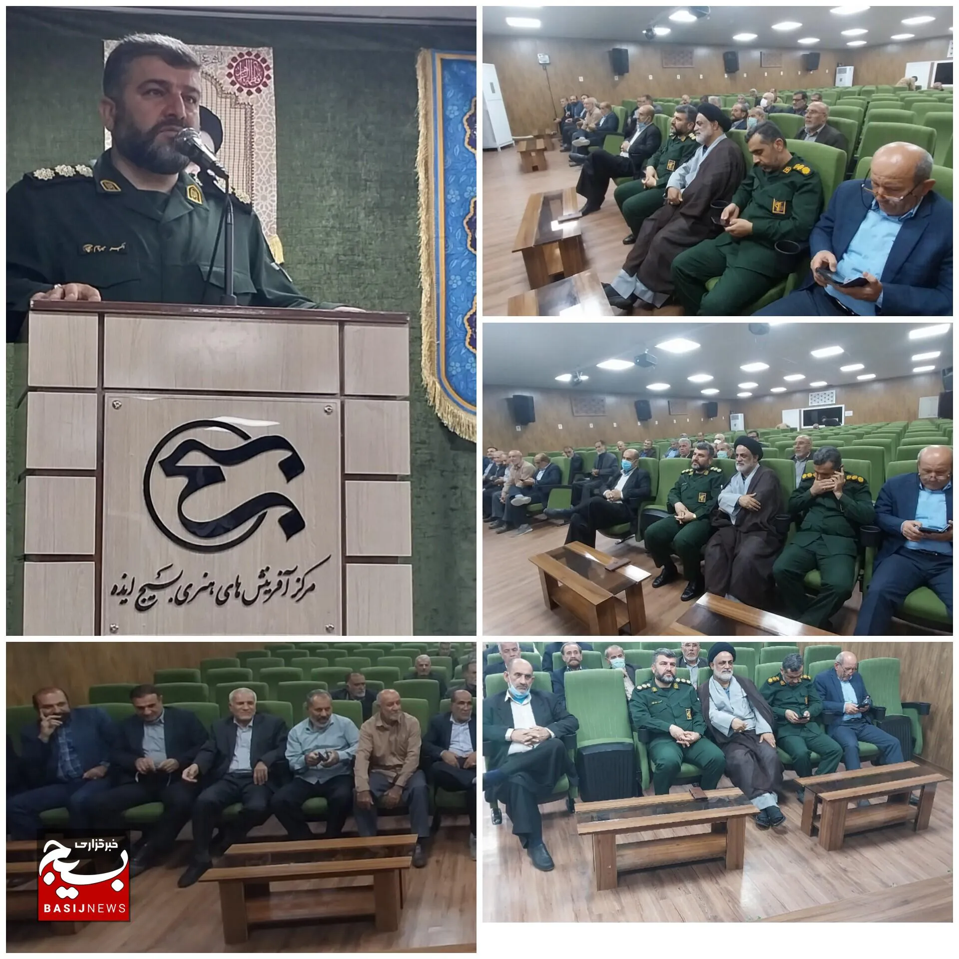 نشست صمیمی پیشکسوتان سپاه با فرمانده ناحیه مقاومت بسیج ایذه