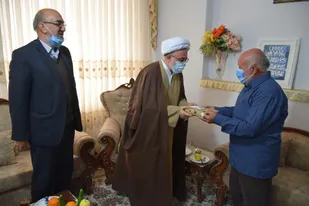 دیدار امام جمعه شاهرود با تعدادی از جانبازان + تصاویر