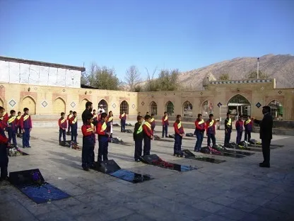 همایش دوچرخه سواری در شهرستان لردگان