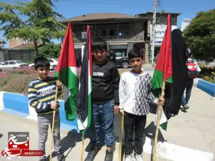 حضور پرشور دهه نودی&zwnj;ها در راهپیمایی روز قدس سورک