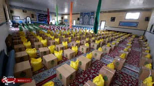 سیل کمک های مومنانه در ماه مبارک رمضان در شهرستان طبس