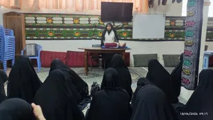 برگزاری کارگاه آموزش خود امدادی و دگر امدادی برای بانوان بسیجی