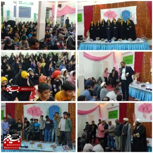 برگزاری جشن میلاد امام حسن مجتبی (ع) در شهر علی اکبر هامون
